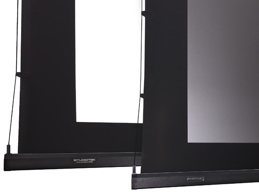 Two screen surfaces with maximum flexibility
